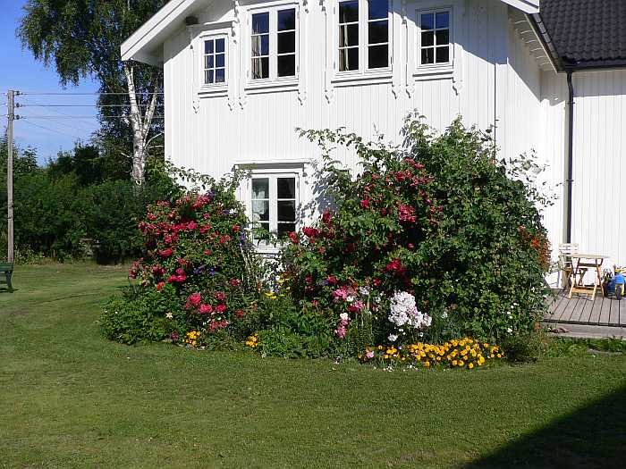 Ferienhaus Lynes an der Vorma, einem Nebenfluss der Glomma